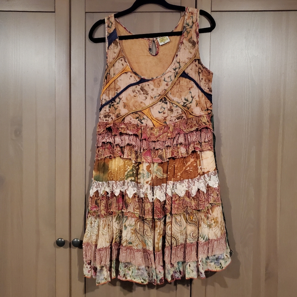 Shop Therapy Boho Patchwork Dress